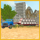 Construction Truck 3D: Pipe Tr APK