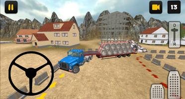 Construction Truck 3D: Pipe Tr capture d'écran 1