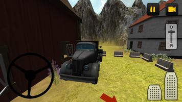 Classic Log Truck Simulator 3D ảnh chụp màn hình 1