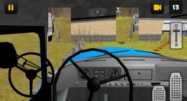 Classic Truck 3D: Tractor Tran Affiche