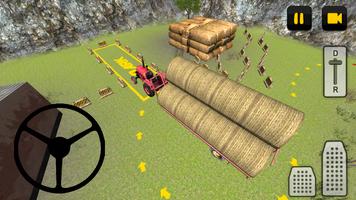 Classique Tracteur 3D: Foins capture d'écran 3