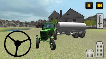 Classic Tractor 3D: Milk capture d'écran 1