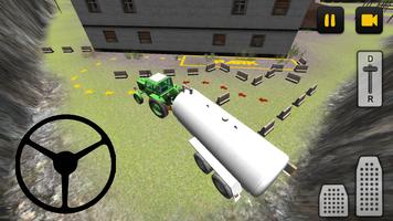 Classic Tractor 3D: Milk capture d'écran 3