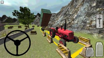 Klassische Traktor 3D: Silage Plakat