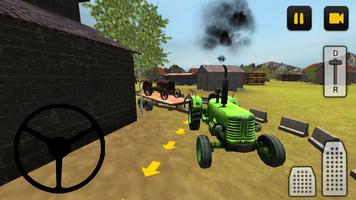 Classic Tractor Transport 3D скриншот 1