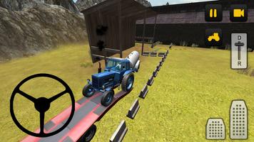 Farming 3D: Tractor Transport capture d'écran 1
