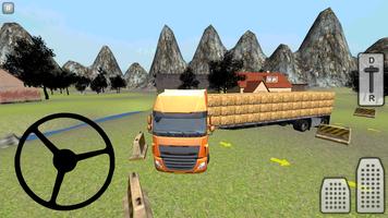 Fazenda Caminhão 3D: Feno imagem de tela 3