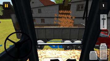 Fazenda Caminhão 3D: Batatas imagem de tela 1