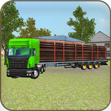 Log Truck Driver 3D icône
