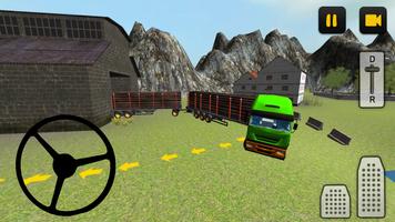 Log Truck Driver 3D Extreme ポスター
