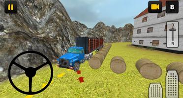 Log Truck Simulator 3D: Traile Affiche