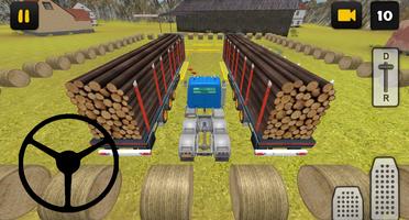 Log Truck Simulator 3D: Traile capture d'écran 1