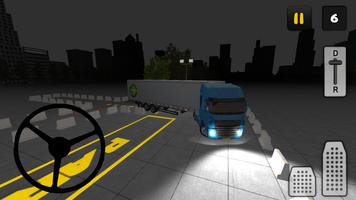 Night Truck Parking 3D screenshot 2