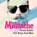 Mustache Makeover Stickers Packs For Boys & Men APK