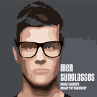 Men Sunglasses Photo Stickers Editor for Makeover アイコン