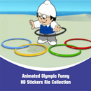 Olympic Funny HD Stickers For Rio Collection APK