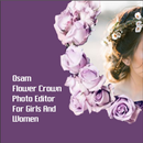 Osam Flower Crown Stickers Packs For Girls & Women APK