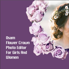 Osam Flower Crown Stickers Packs For Girls & Women icône