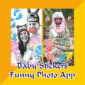Cute Baby Sticker Funny Photo Editing App For Pics