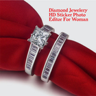 Diamond Jewelery HD Sticker Photo Editor For Woman icône