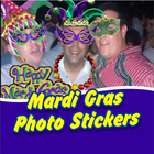 Funniest Mardi Gras Photo Stickers New Collection simgesi