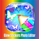 Glow Sticker Photo Editor Sticker Collection APK