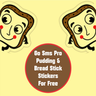 ikon Go Sms Pro Pudding & Bread Stick Stickers For Edit