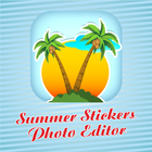 Hot Summer Vacation Stickers Photo Editor For Pics 아이콘