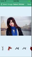 برنامه‌نما Stylish Winter Scarves Stickers For Selfies & Pics عکس از صفحه