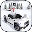 Winter Snow Pickup Truck Drive