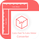 Cubic Feet to Cubic Meters Convertor APK