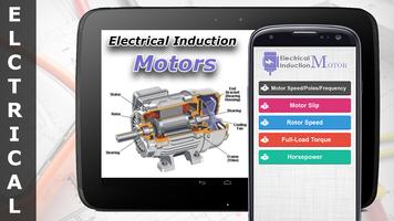 Electrical Induction Motor Plakat