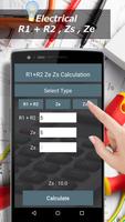 R1+R2 Zs and Ze Calculator - Electrical R1+R2 Zs 截图 1