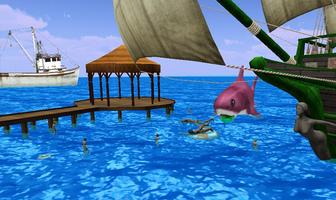 Permainan Shark Attack  Beach screenshot 3