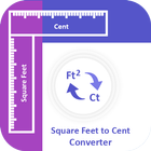 Square Feet to Cent icône