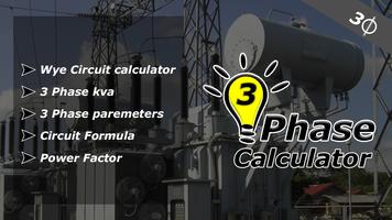 3 Phase Circuits Calculator And Formulas capture d'écran 1