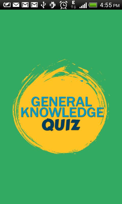 Knowledge quiz