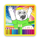 coloring game for Clarence biểu tượng