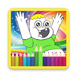 coloring game for Clarence