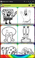 Coloring Game For SpongeBob poster