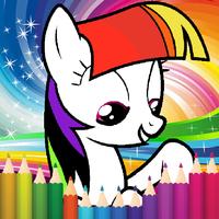 Coloring little pony princess screenshot 3