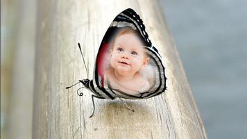 Colorful Butterfly Photo Frames ภาพหน้าจอ 1