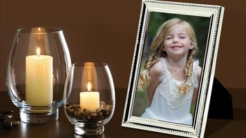 Candle Photo Frames Poster