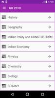 GK in english 2018 تصوير الشاشة 1