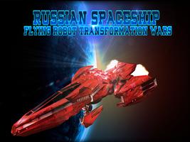 Russian Spaceship Flying Robot Transformation Wars poster