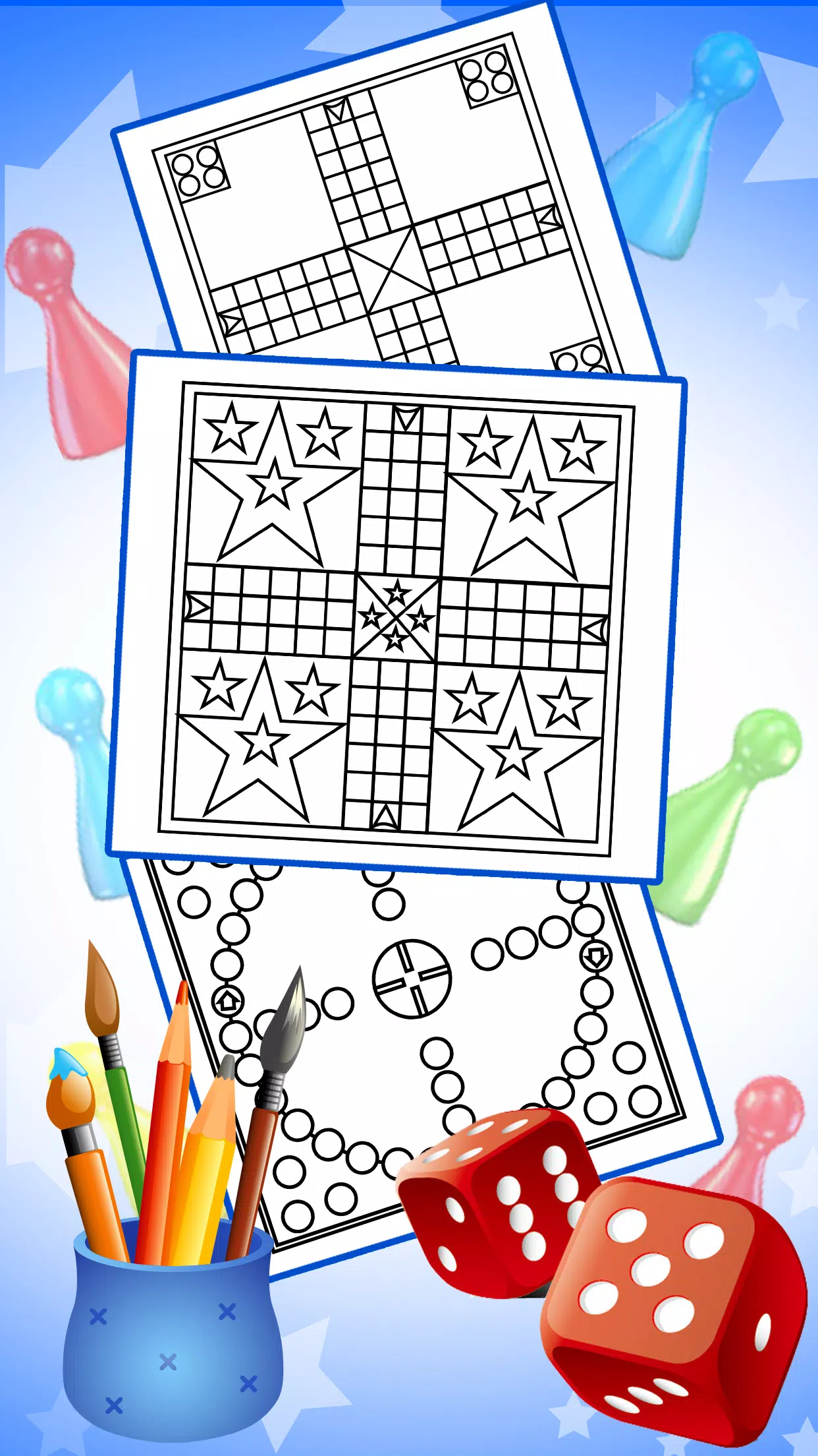 Download do APK de Livro de colorir: Ludo Jogo de colorir para Android