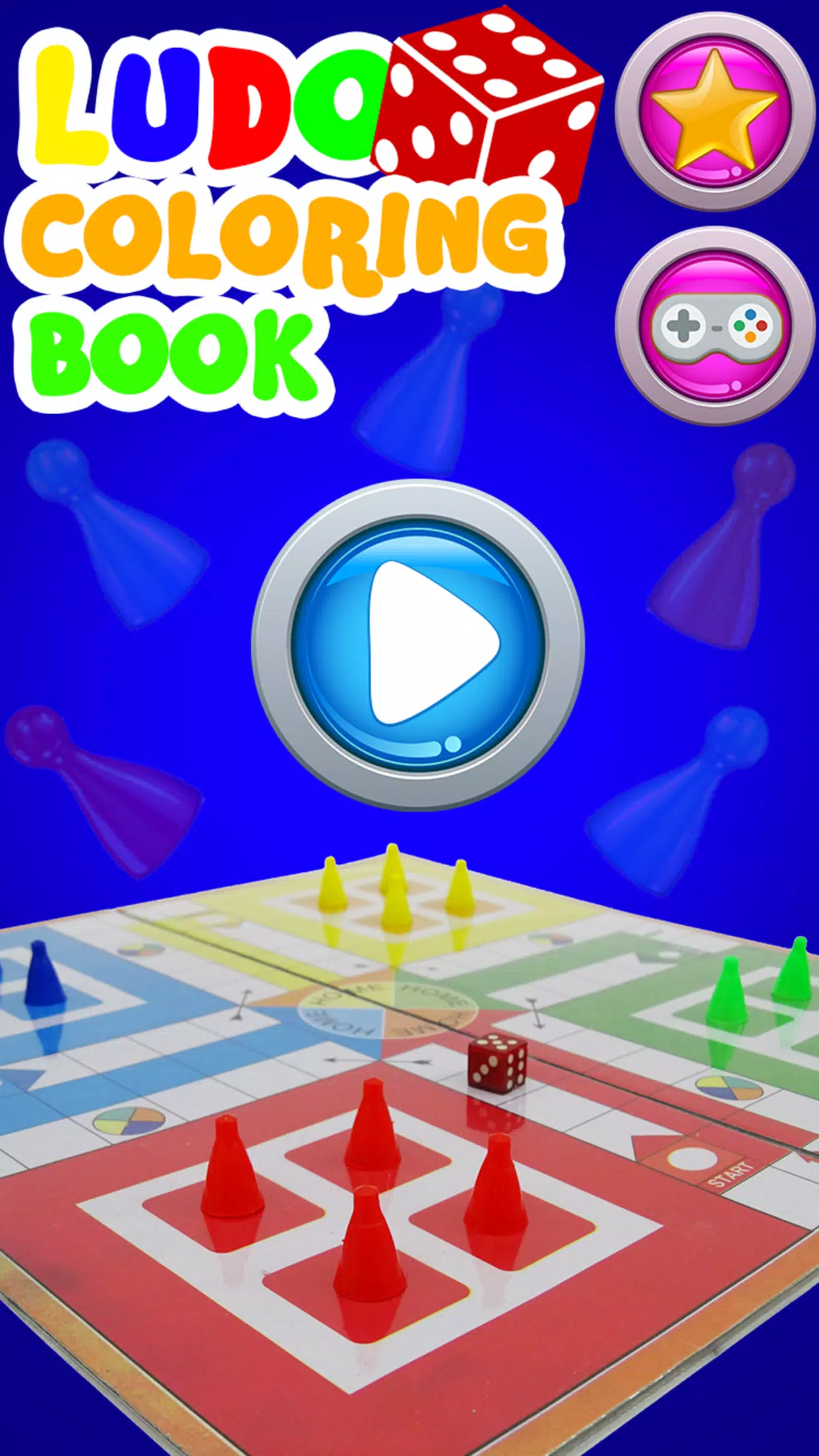 Download do APK de Livro de colorir: Ludo Jogo de colorir para Android