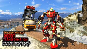Offroad Robot Transformation Transport Truck ảnh chụp màn hình 1