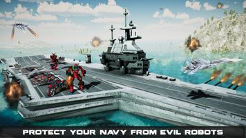 Modern Naval Warfare : Futuristic US Navy Games Affiche