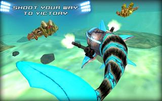 Futuristic Robot Shark Robot Transformation Game capture d'écran 2
